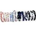 thumbnail image 1 of ZheElen 12 Pcs/set Femmes Perles Simulées Bandeau Queue de Cheval Kit No.07, 1 of 3