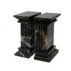 Marble Crafter BE40-BG Renaissance Bookends, Black & Gold Marble
