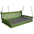 thumbnail image 4 of Yellow Pine Traditional English Swing Bed Size 6ft and 75“, 4 of 29