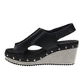thumbnail image 3 of Corkys Womens For Keeps Studded Wedge Slingback  Casual Shoes, 3 of 7