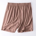 thumbnail image 2 of cfhntfmh Women's Plus Size Pajama Shorts Soft Pjs Bottoms Elastic Waist Comfy Lounge Shorts for Sleep Modal Shorts for Women, 2 of 5
