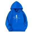 thumbnail image 3 of Sudaderas con capucha para niños y niñas, sudaderas casuales de manga larga, lindas sudaderas de gran tamaño con bolsillo de polar, chaquetas para niñas, 3 of 4