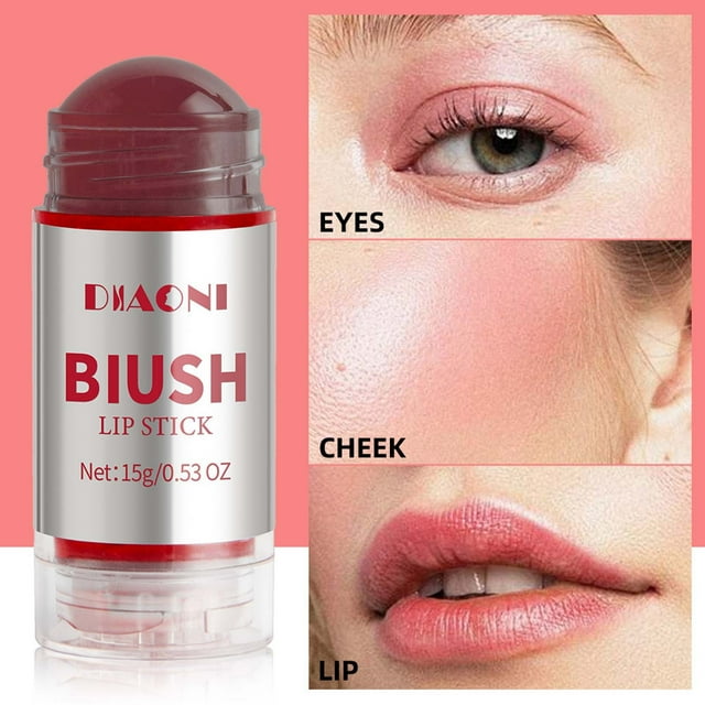 Reduced Price Naittoop Lipstick Rouge Cream Powder Blusher Stick 15g
