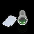 thumbnail image 1 of 2Pcs Clear Stamper Scraper Mini DIY Nail Art Image Plate Transfer Manicure Tool, 1 of 8