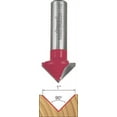 thumbnail image 3 of Freud Genuine 1" (Dia.) 90 Degree V Grooving Bit 1/2" Shank # 20-112, 3 of 3