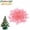 B(Non-Illuminated), variant on 50 Pack Mini Christmas Tree Replacement Bulbs, Acrylic Pink Bow Shaped Light Covers for Vintage Ceramic Christmas Tree Wreath Garland Table Centerpiece Indoor Xmas Holiday Home Party Decoration