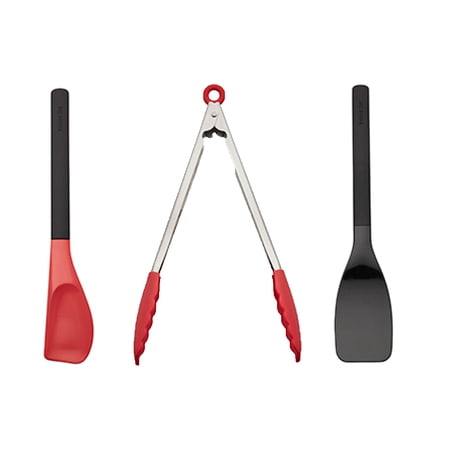 Instant Pot Official 3-piece Tool Set  Tongs  Paddle Turner  Spoon Spatula