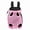 A-pink, variant on Zoowhale Elegant Single Shoulder Bag Pet Carriers Cross-Body Bag for Dogs Cats Dog Carriers for Small Pet Supplies Polyester Dark