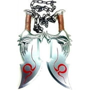 God of war: Kratos Blades of Chaos Foam 1:1 Scale Props Replica. Silver