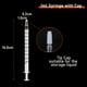 thumbnail image 3 of Dispensador oral de jeringas BSewenerte de 1 ml con tapones, 100 unidades individuales, 3 of 8