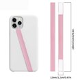 thumbnail image 1 of 5/3/1PCS Soft Silicone Elastic Phone Straps Ropes Portable Cellphone Wristband Finger Ring Grip Loop Holder for IPhone Samsung Pink A 5PCS, 1 of 6
