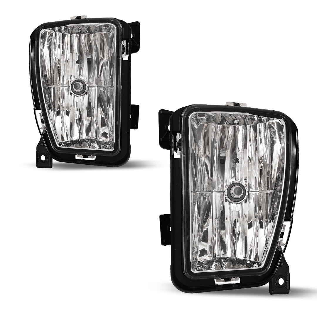 For 2013-2018 Dodge Ram 1500 Fog Lights Bumper Driving Lamps Clear Lens Pair