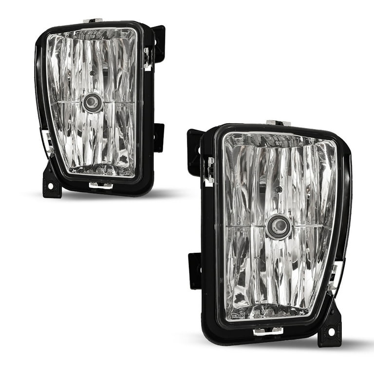 Pair Of Front Fog Lights For 2013-2018 Dodge Ram 1500 – Direct OEM Replacement, Halogen, DOT/SAE Certified