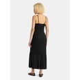 thumbnail image 2 of No Boundaries Triangle Maxi Dress with Lace Trim, Women's, 2 of 4