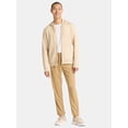 thumbnail image 2 of Athletic Works Men's and Big Men's Zip Up Fleece Hoodie Sweatshirt, Sizes S-5XLT, 2 of 5