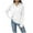 White, variant on Womens Shirts Long Sleeve Pullover Tunic Blouse Lapel Neck Comfort Solid Color Tees Dressy Flowy Loose Fit Tops Basic Shirts with Pocket Fashion Resortwear Autumn White S