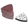 thumbnail image 1 of 61pcs 90mm 6 Holes Triangle Sanding Pad Sand Paper Oscillating Polish Multi Tools, 1 of 4