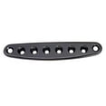 thumbnail image 2 of Milaget Black Guitar Bridge String Thru Body Ferrules Bushing Plate Guitar Accessory, 2 of 5