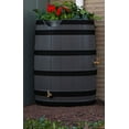 thumbnail image 4 of Good Ideas Rain Wizard 65 Gallon Rain Barrel with Darkened Ribs - Oak, 4 of 6