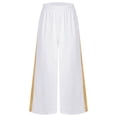 thumbnail image 3 of iiniim Girls Praise Dance Outfit Sequin Worship Asymmetrical Tunic with Wide Leg Pants Liturgical Dress Hot Pink 8, 3 of 7