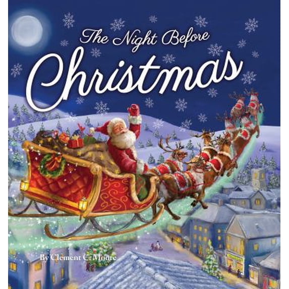 Pre-Owned The Night Before Christmas - Little Hippo Books - Children's Padded Board Book - Holiday Classic (Unknown) 195041616X 9781950416165