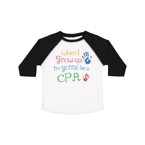 Inktastic Future Cpa Accountant Boys or Girls Toddler T-Shirt