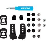 Bauer Universal Hockey Helmet Repair Kit - Travel Case, Screwdriver and 22 pcs
