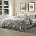 thumbnail image 4 of Bedtreat Twin Comforter Sets,5-Pieces Reversible Bedding Sets,Bed in a Bag with Comforter,Flat Sheet and Fitted Sheet,Pillowcase & Sham,Shangri-La,Cobblestone, 4 of 6