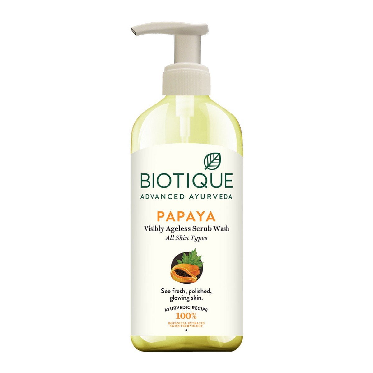 biotique bio papaya scrub wash