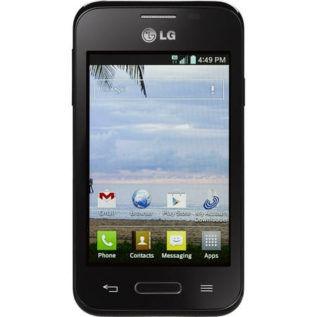 Free Refurbished Total Wireless LG Prepaid Optimus Fuel Smartphone with Bonus $35 Plan