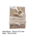 thumbnail image 3 of DefiDgd Wooden Banner Hangers for Garden Display Sturdy,Multi-use Adjustable Poles for Hanging Flags and Banners Elegant Design for Outdoor Indoor Home Decor(D), 3 of 6