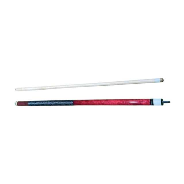 koolsoo Bâton de Billard Fendu 1/2 Tendance Portable pour Bar à la Maison Hommes Femmes Rouge