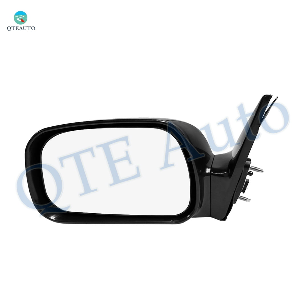 Left Driver Side Power Heated Nonfolding Usa Built View Mirror Chrome/Flat Black Smooth 5H5P For 2002-2006 Toyota Camry