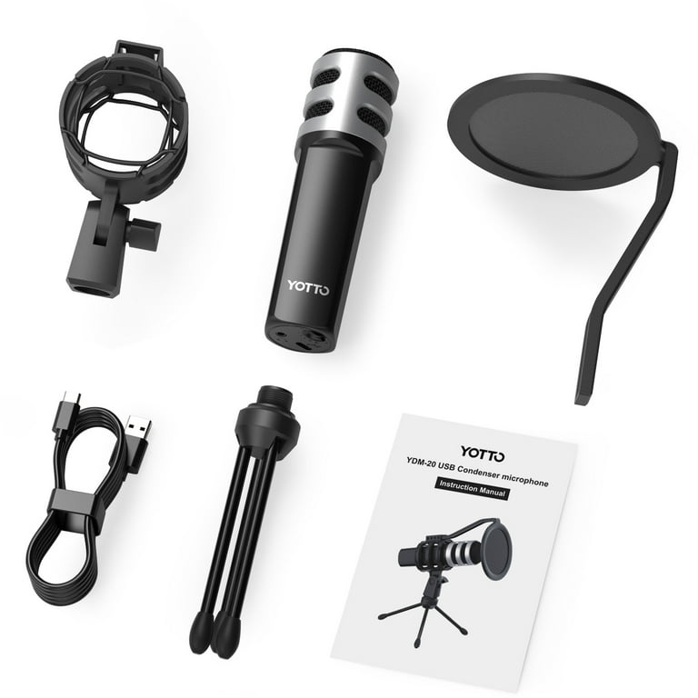 Yotto brand condenser microphone review [ENG/ESP]