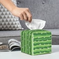 thumbnail image 6 of Gukieu Cactus Print Leather Tissue Box, PVC Waterproof Velcro Opening and Closing Square Tissue Box Holder, Suitable for Home and Office Decoration, 6 of 7