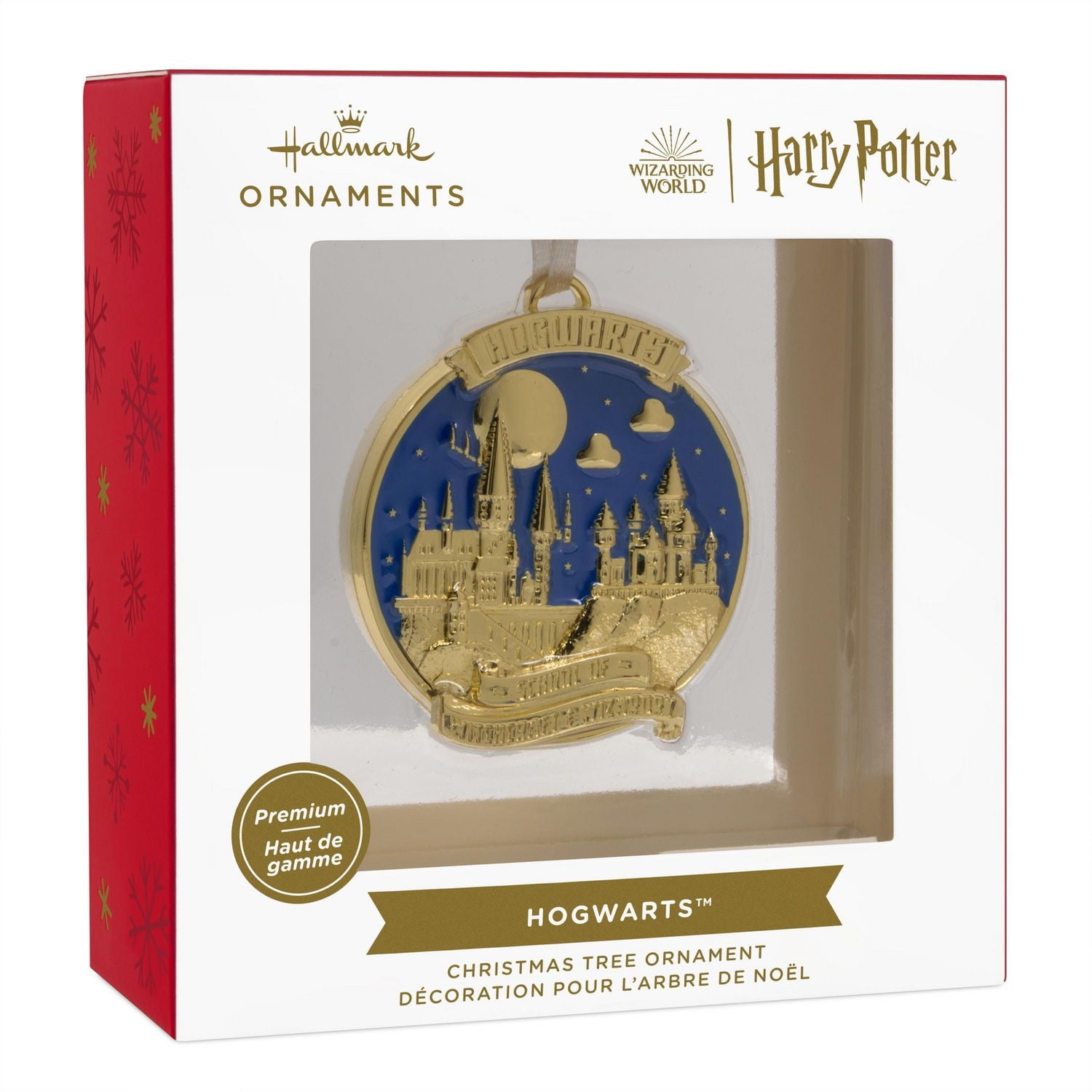 Hallmark Christmas Ornament (Harry Potter Hogwarts Premium Metal)