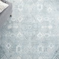 thumbnail image 6 of SAFAVIEH Restoration Vintage Quentin Medallion Area Rug, Grey/Light Blue, 6' x 6' Round, 6 of 8
