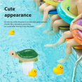thumbnail image 1 of ABS Chemical Dispenser with Cute Tortoise Design Adjustable Floating Water Pill Box Multifunctional Pool Applicator Drug Box for Swimming Pool SPA Pool Fountain, 1 of 9