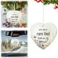 thumbnail image 7 of GQDIN Friendship Heart Shaped Ornaments - Friendship Ornament,Friends Christmas Ornaments 2026, Friend Ornaments for Women - Friendship Gifts for Women,Best Friend,Xmas Gifts for Friends, 7 of 7