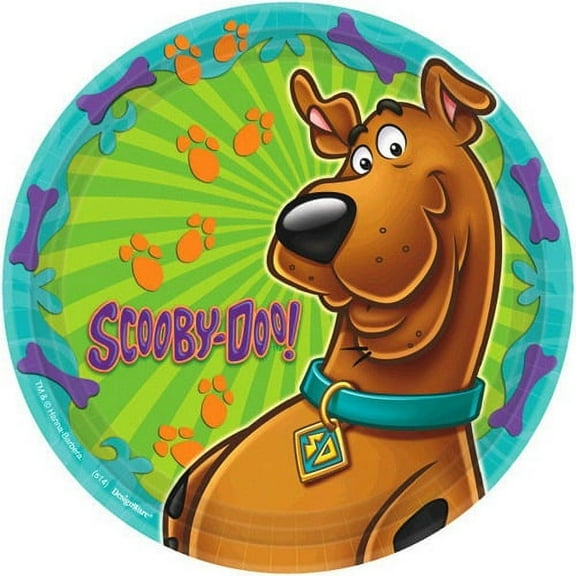 9" Scooby-Doo Where Are You! Large Paper Plates (8ct)