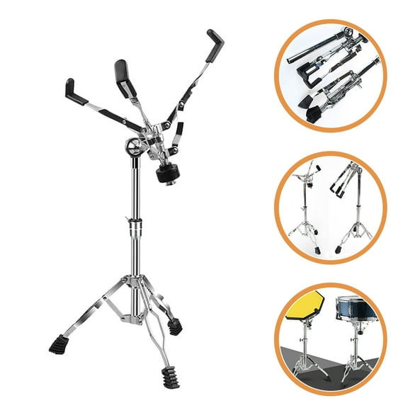 Masteelf Alloy Snare Drum Stand with Liftable Bracket for Support and Easy Carrying 14 inches