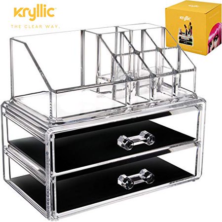 Clear Makeup Organizer Acrylic Drawer Make Up Storage Lipstick