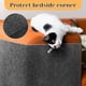 thumbnail image 5 of Rascador Autoadhesivo 200 cm x 40 cm, protección contra arañazos para sofá y Gato, autoadhesiva, Alfombrilla para rascar Gato, Color Gris Oscuro, 5 of 7