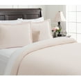 thumbnail image 2 of Chanasya Duvet Cover King Set Ultra Soft Solid 3-Piece Bedding - Luxurious Silky Soft Brushed Microfiber Comforter Cover Combo- Zipper Closure (1 Duvet Cover & 2 Pillow Sham) Peach - King, 2 of 3