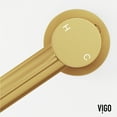 thumbnail image 5 of VIGO Jewel 6 in. Single-Hole Single Handle Bathroom Faucet in Matte Brushed Gold-VG01055MG, 5 of 13