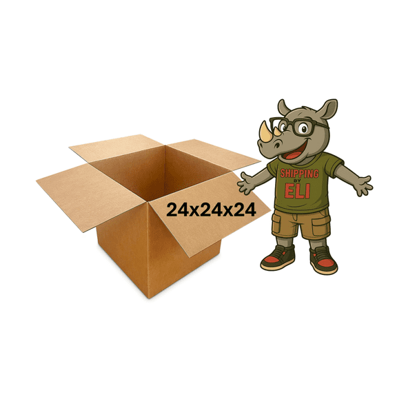 24x24x24 (200 lb strength) | SINGLE CARDBOARD BOX