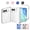 Clear, variant on Kryonix for iPhone Duo Case Magnetic Clear Foldable Phone Case Built-in HD Screen Protector, Compatible with MagSafe Anti-Fingerprint Transparent Cover,Clear