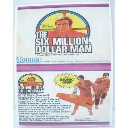 1973/76 Six Million Dollar Man Big 13