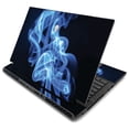 thumbnail image 1 of Skin Decal Wrap Compatible With Alienware m17 R2 (2019) Sticker Design Blue Flames, 1 of 4