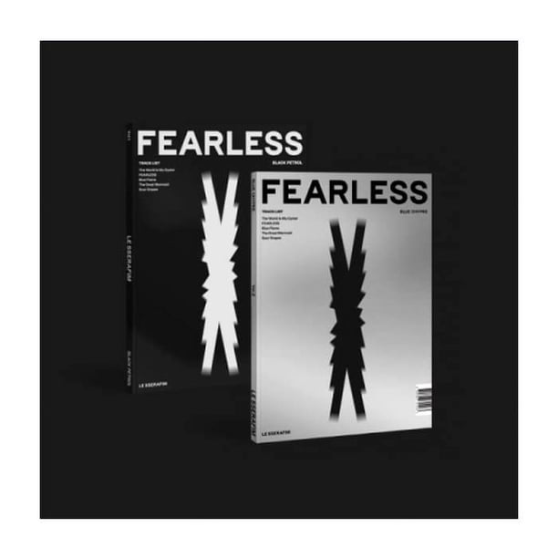 Mini Álbum LE SSERAFIM FEARLESS Vol.1 Versión PETRÓLEO NEGRO